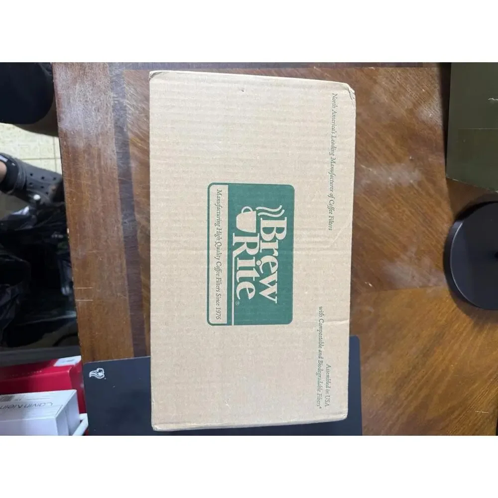 Brew Rite‎ Narrow Cone Filters 279600 Size 10.25 x 3.5 Inch 500ct (2/250) Coffee
